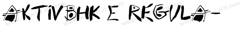 AktivBHK_E Regula字体转换